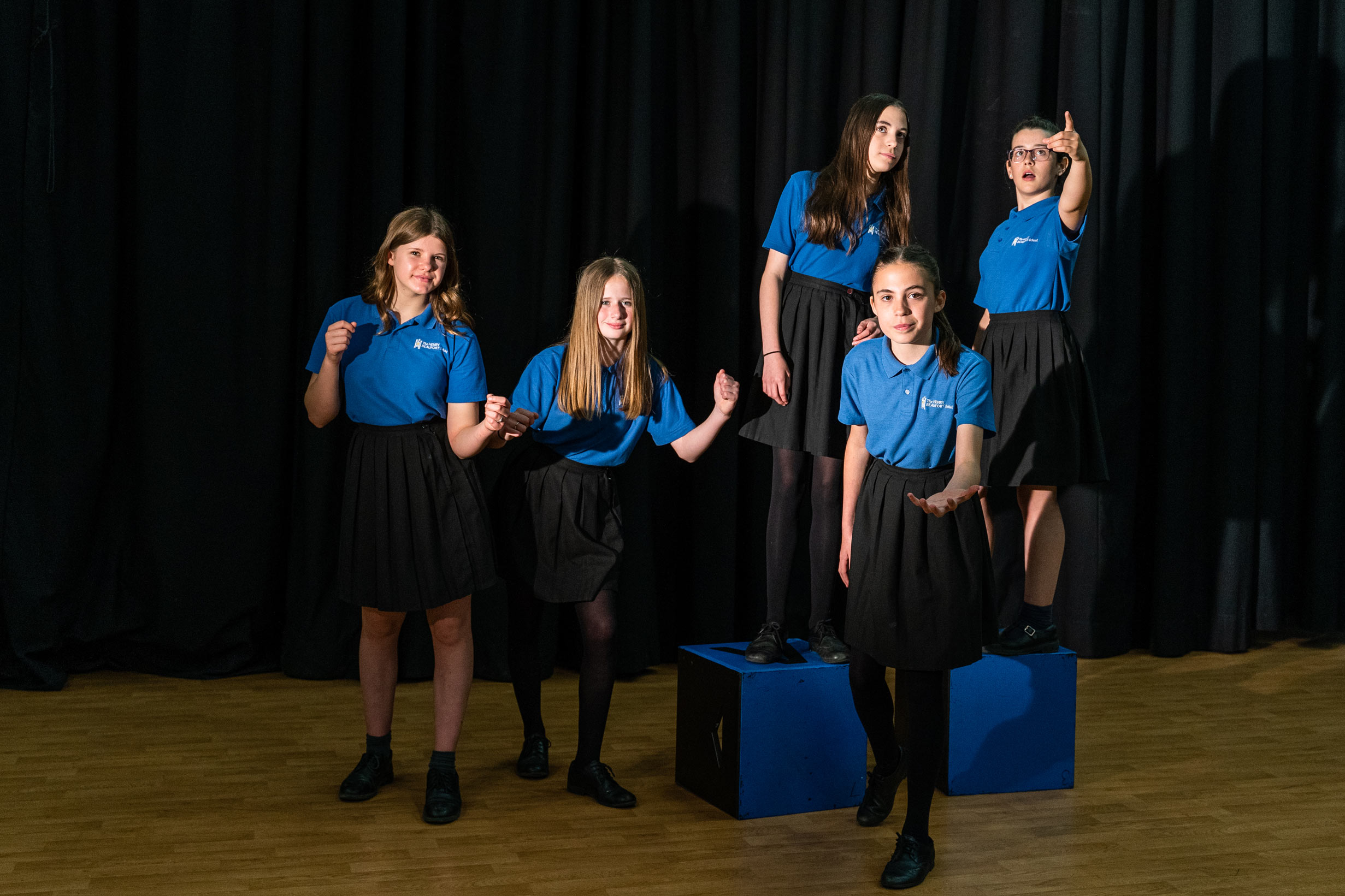 Drama student performance